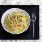 Spaghetti aglio olio peperoncino